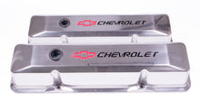 Load image into Gallery viewer, PROFORM 141-108 SBC Polished Die Cast V/C&#39;s - Tall w/Baffle