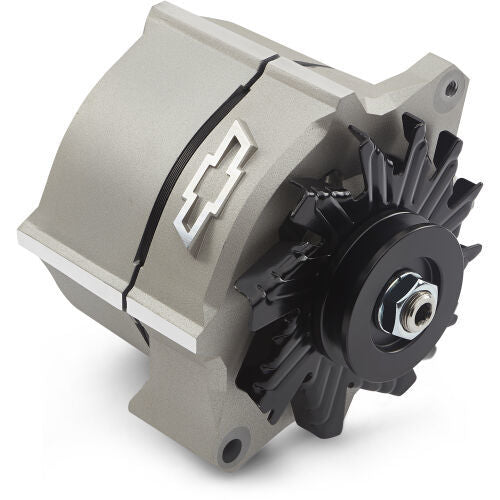 PROFORM 141-149 Alternator Raised Bowtie Emblem Cast Gray Crinkle