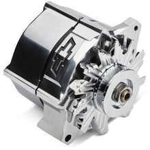 Load image into Gallery viewer, PROFORM 141-156 Alternator Recessed Red Bowtie Emblem Polished