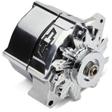 PROFORM 141-156 Alternator Recessed Red Bowtie Emblem Polished
