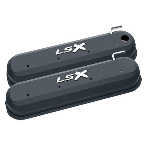 PROFORM 141-256 GM LS Valve Covers - Slant Edge Black