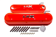 Load image into Gallery viewer, PROFORM 141-257 GM LS Valve Covers - Slant Edge - Orange