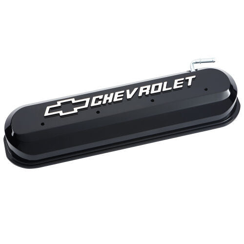 PROFORM 141-268 LS Valve Covers Slant Edge Liquid Black