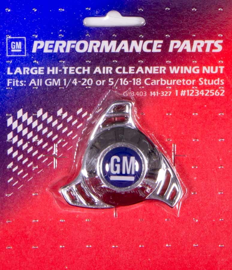 PROFORM 141-327 Air Cleaner Center Nut- Large Hi Tech GM Logo