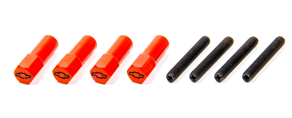 PROFORM 141-601 Valve Cover Nuts Chevy Orange (4)