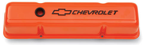 PROFORM 141-784 SBC Valve Covers - Tall w/Baffle - Orange
