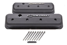 Load image into Gallery viewer, PROFORM 141-840 SBC Valve Cover Slant Edge Black Crinkle