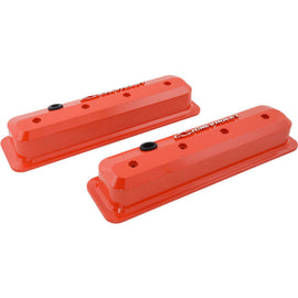 PROFORM 141-841 SBC Valve Cover Slant Edge Orange