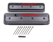 Load image into Gallery viewer, PROFORM 141-845 SBC Valve Cover Slant Edge Black Crinkle