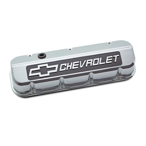 PROFORM 141-879 Slant Edge Valve Covers BBC Chrome