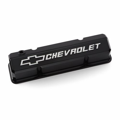 PROFORM 141-919 SBC Valve Covers Slant Edge Liquid Black