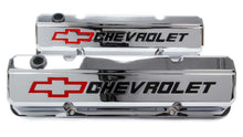 Load image into Gallery viewer, PROFORM 141-930 SBC Slant Edge Chrome V/C Tall Recessed Logo