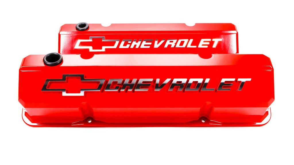PROFORM 141-931 SBC Slant Edge V/C's - Die Cast - Red
