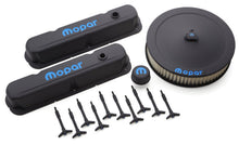 Load image into Gallery viewer, PROFORM 440-758 Engine Dress-Up Kit Blac k Crinkle w/Blue MOPAR
