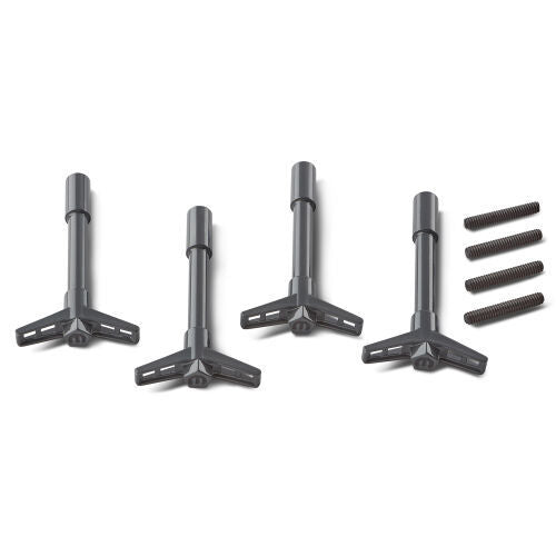 PROFORM 440-886 Mopar Valve Cover Wing Nuts Gray