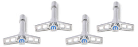 PROFORM 440-902 Mopar V/C Wing Nuts Chrome Blue Emblem