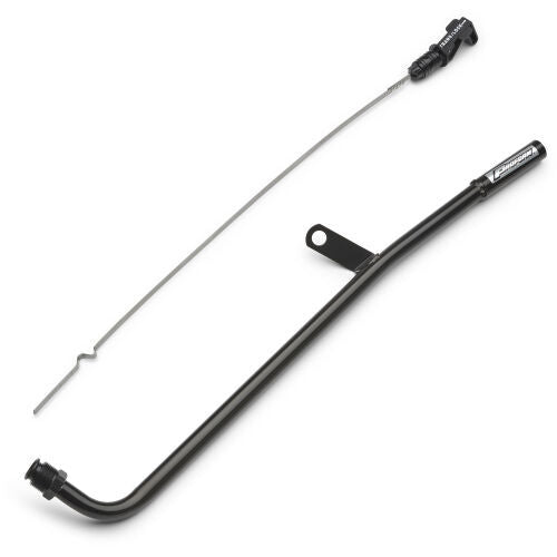 PROFORM 66195 PROFORM Locking Transmission Dipstick for Ford C4 Transmission, Bellhousing Mount, Solid Steel Tube with Black Powder Coat Finish