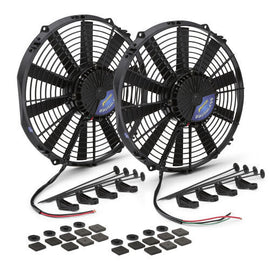 PROFORM 67038 Universal Brushless Fan Dual 12in Straight Blade
