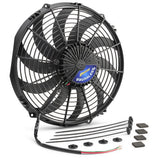 PROFORM 67055 PROFORM 67055 Brushless Electric 12-Inch S-Blade Puller Fan for High-Performance Cooling