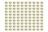 PIONEER EPC-41-B-100 Expansion Plugs - 1-5/8 Brass (100pk)