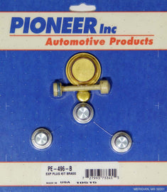 PIONEER PE-496-B Chevy LS Freeze Plug Kit Brass