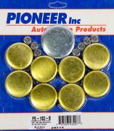 PIONEER PE102B 454 Chevy Freeze Plug Kit - Brass