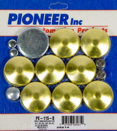 PIONEER PE115B 350 Pontiac Freeze Plug Kit - Brass