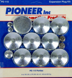 PIONEER PE115 350 Pontiac Freeze Plug Kit