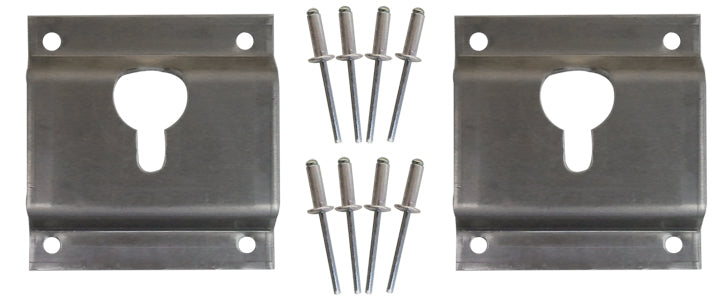PIT-PAL PRODUCTS 242 Bracket Vinyl Door Brackets (set of 2)