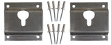 PIT-PAL PRODUCTS 242 Bracket Vinyl Door Brackets (set of 2)