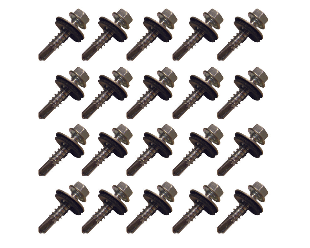 PIT-PAL PRODUCTS SCR 1in Hex Head Self Tapping Screws