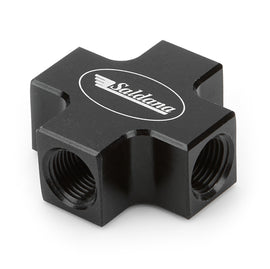 SALDANA VC3M Oil Manifold For Valve Cover Oilers 3 Port
