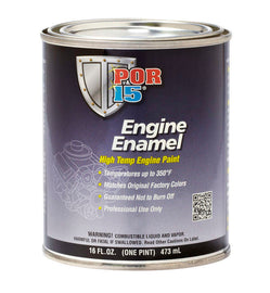 POR-15 42038 POR-15 Engine Enamel High Temperature Gloss Black - Part 42038, 1 Pint Can