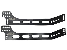 PPM RACING PRODUCTS 1000BR Bracket 4 Bar Longhorn RR .250in Alum Pair