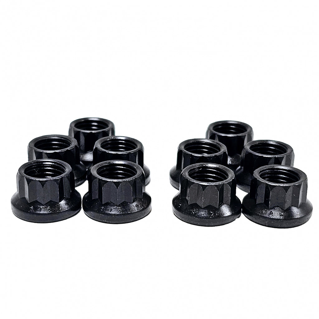 PRW INDUSTRIES INC. 1068338 Flange Nut 1/2-20 x 9/16 Wrenching 12pt  10pk