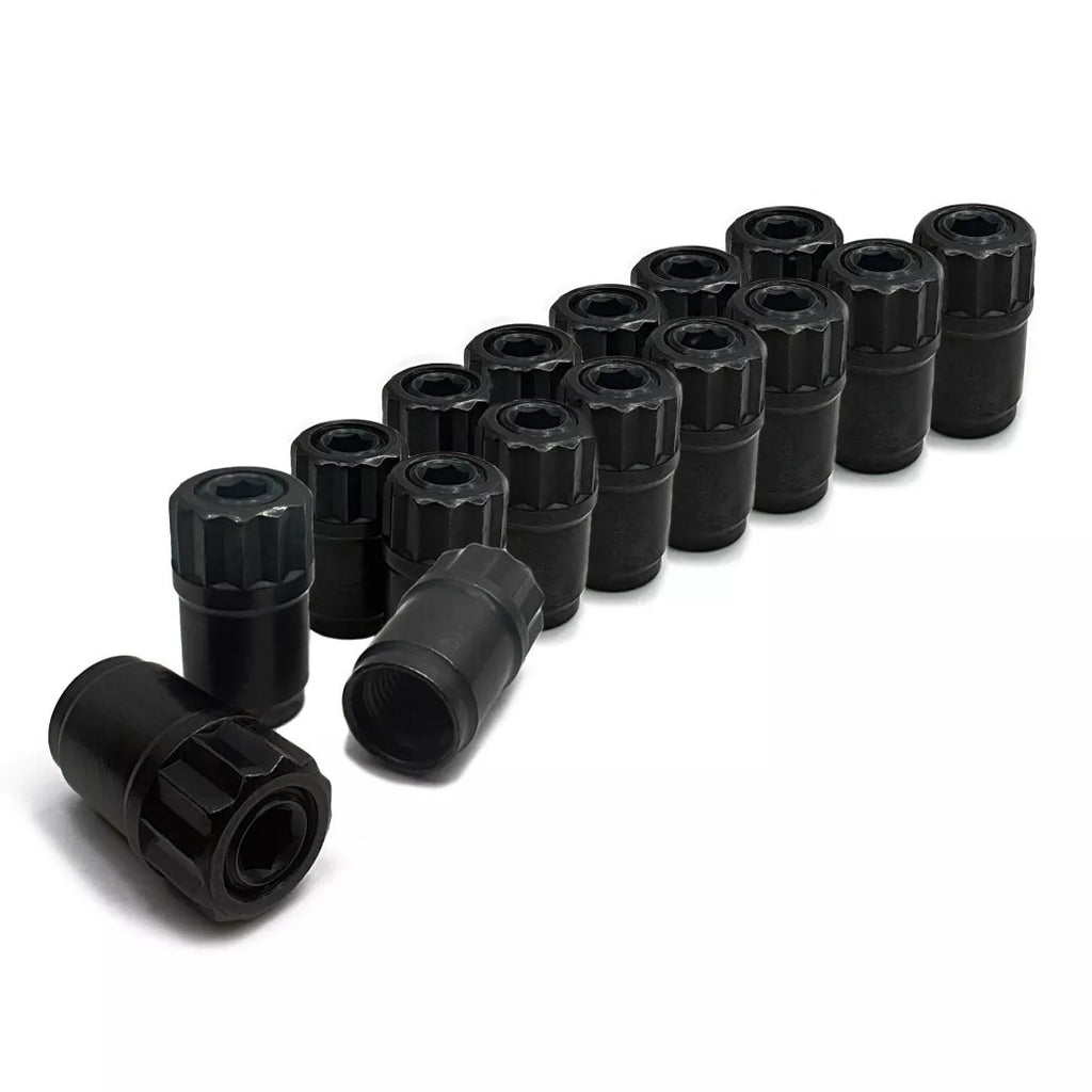 PRW INDUSTRIES INC. 1200127 PRW Industries Inc. Polylock 7/16 Inch Rocker Arm Nut with 12-Point Design - Set of 16
