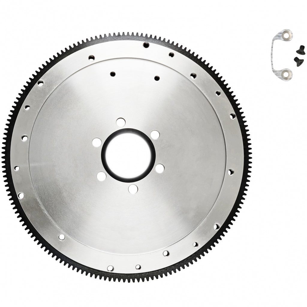 PRW INDUSTRIES INC. 1642103 PRW Industries Inc. Steel SFI Flywheel for Pontiac V8 - 166 Tooth, External Balance