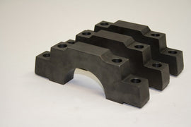 PRW INDUSTRIES INC. 1735003 Billet Main Caps 67-86 Chevy 350 2 to 4-Bolt