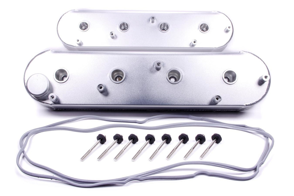 PRW INDUSTRIES INC. 4034630 Billet Alm. Valve Covers GM LS w/Coil Mounts