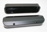 PRW INDUSTRIES INC. 4045517 PRW Industries Inc. Alum Fab Valve Cover for Pontiac V8 - Short with Hardware - Black Anodized Finish