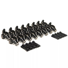 Load image into Gallery viewer, PRW INDUSTRIES INC. 60375417 PRW Industries Elite Series Rocker Arm Kit for GM LS Engines - 8mm Pedestal Mount, 1.70 Ratio, Full Roller, Stainless Steel - Part #60375417