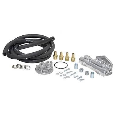 PERMA-COOL 10756 Oil Filter Relocation Kit Dual Thread 1in-16
