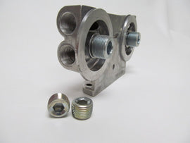 PERMA-COOL 1226 Dual Oil Filter Mount 1in-16 Thread 1/2in NPT