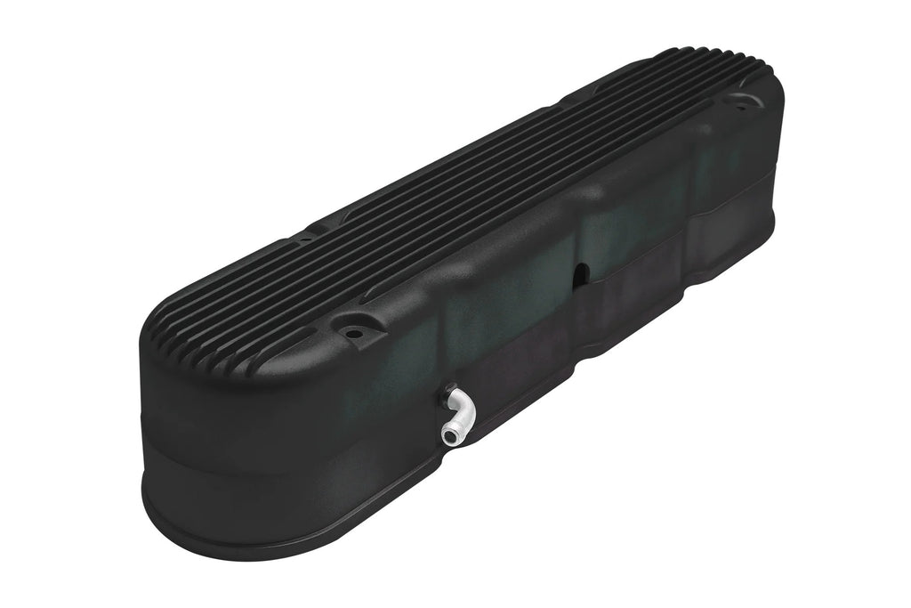 PROFESSIONAL PRODUCTS 26013 Professional Products 26013 Finned LS Valve Covers with Hidden Coils, Black Powder-Coated Aluminum, Pair