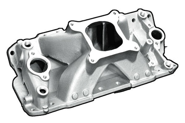 PROFESSIONAL PRODUCTS 52031 SBC Power+Plus HPR Manifold - Satin