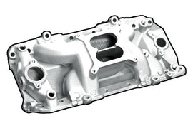 PROFESSIONAL PRODUCTS 53026 BBC Crosswind Intake Manifold - Satin