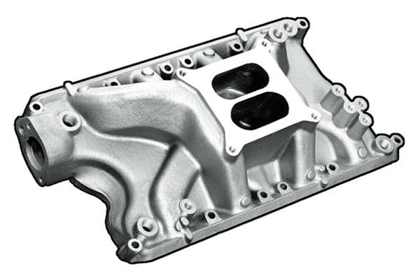 PROFESSIONAL PRODUCTS 54023 SBF 351W Typhoon Manifold - Satin