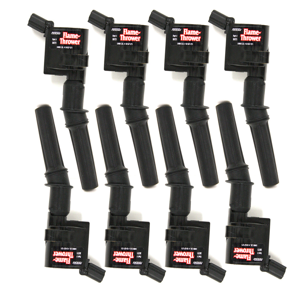 PERTRONIX IGNITION 30728 Flame-Thrower Coils (8) Ford COP 2V Mod Motor