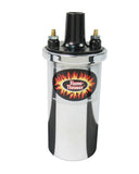 PERTRONIX IGNITION 40501 Flame-Thrower Coil - Chrome oil filled 3 ohm
