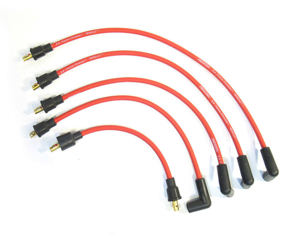 PERTRONIX IGNITION 804412 8mm Spark Plug Wire Set Austin/MG 4-Cylinder Red